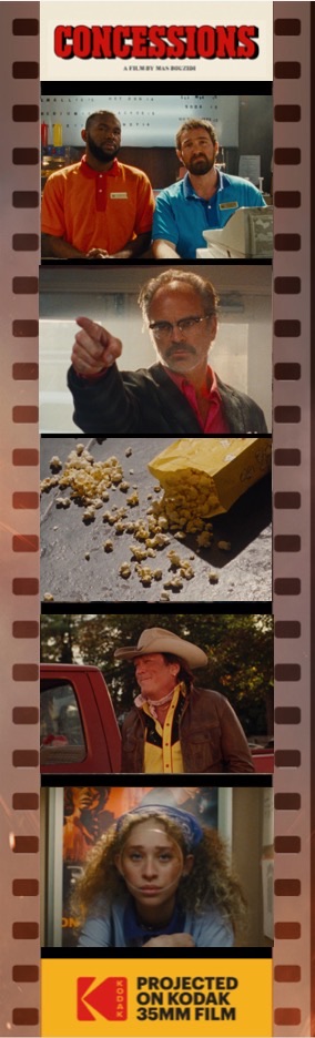 A 35mm film strip from CONCESSIONS